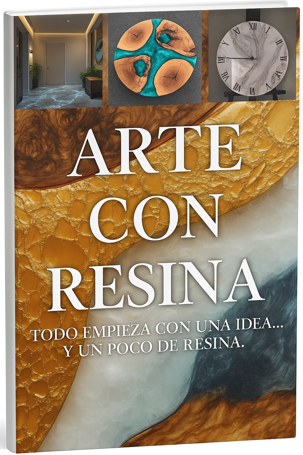 "Arte con Resina" +200 Tecnicas y herramientas - Bonus de Regalo